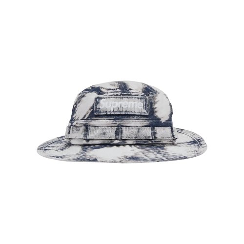 Supreme Bleached Chino Boonie - SS24H79 NAVY