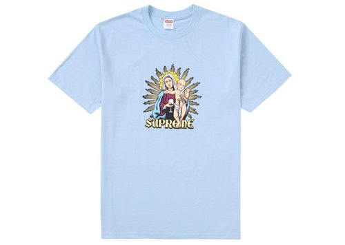 Supreme Blood Tee Shirt - Powder Blue