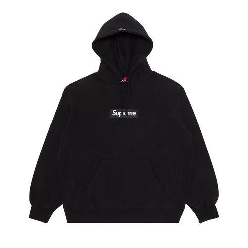 Supreme Box Logo Hooded Sweatshirt - FW23SW56 BLACK
