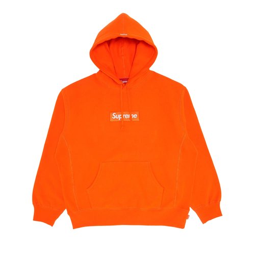 Supreme Box Logo Hooded Sweatshirt - FW24SW11 DARK ORANGE
