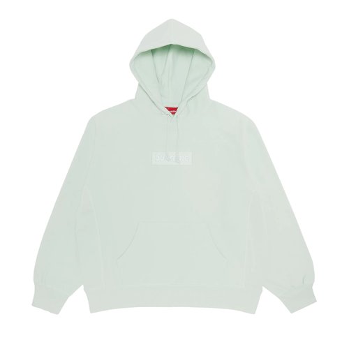 Supreme Box Logo Hooded Sweatshirt - FW23SW56 LIGHT GREEN
