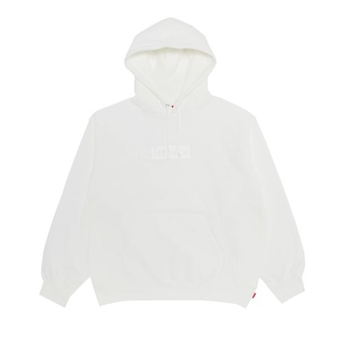 Supreme Box Logo Hooded Sweatshirt - FW23SW56 WHITE