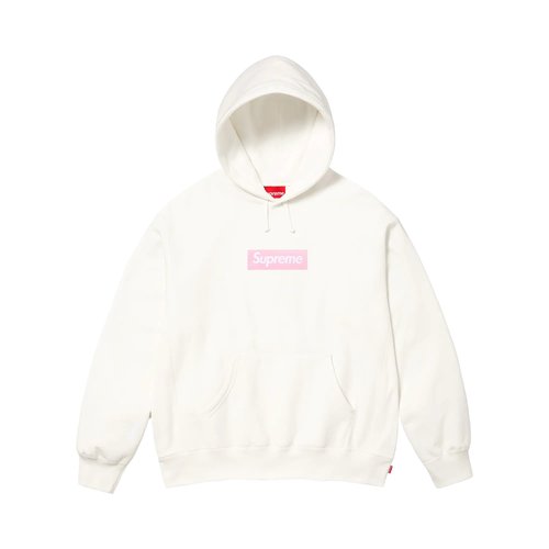 Supreme Box Logo Hooded Sweatshirt - FW25SW14 WHITE