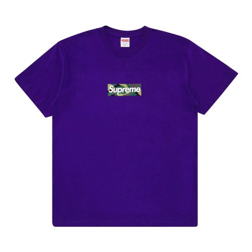Supreme Box Logo Tee 'Purple' - FW23T57 PURPLE | Solesense