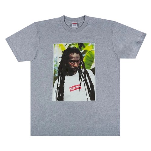 Supreme Buju Banton Tee - Grey - SUP-SS19-10458