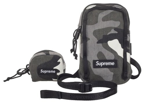 Supreme Camera Bag + Mini Pouch - Snow Camo