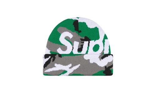 Supreme Camo Big Logo Beanie SU26857 - SU26857