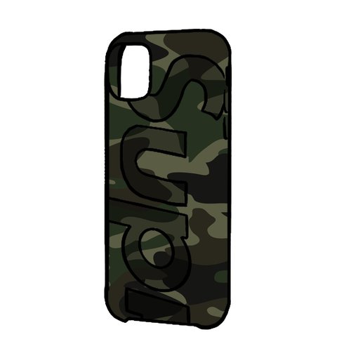 Supreme Camo iPhone Case - Woodland Camo