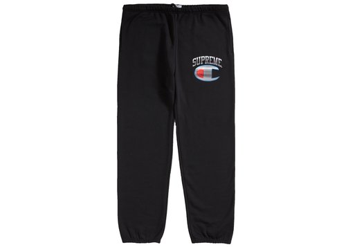 Supreme Champion Chrome Sweatpant - Black