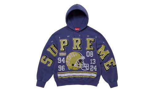 Supreme Champions Studded Hoodie SU27242 - SU27242