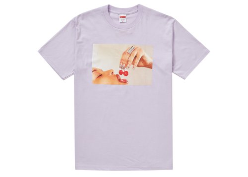 Supreme Cherries Tee Shirt - Light Purple