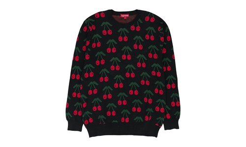 Supreme Cherry Crewneck Sweatshirt - SU26042