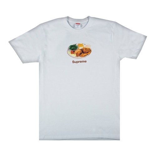 Supreme Chicken Dinner Tee - SS18T22 WHITE