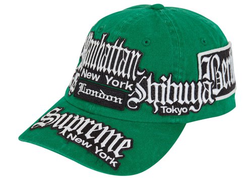 Supreme City Patches 6Panel - Green