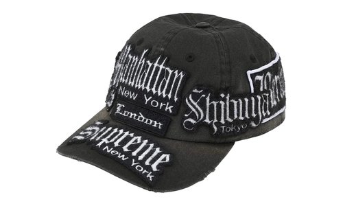 Supreme City Patches 6-Panel Hat SU27533 - SU27533