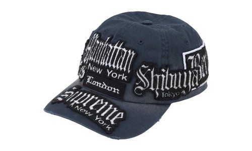 Supreme City Patches 6-Panel Hat SU27535 - SU27535