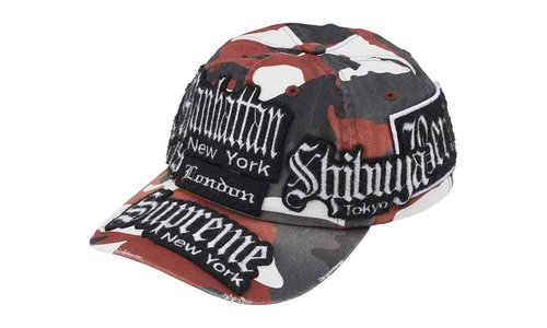 Supreme City Patches 6-Panel Hat SU27536 - SU27536
