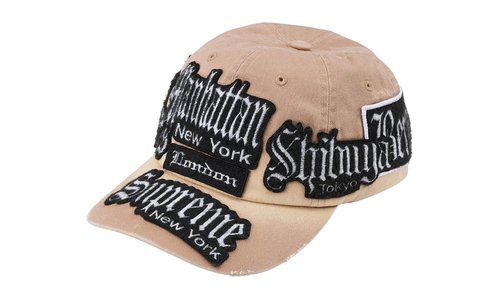 Supreme City Patches 6-Panel Hat SU27537 - SU27537
