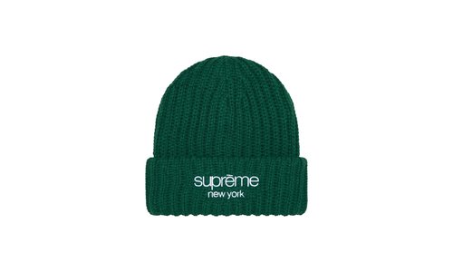 Supreme Classic Logo Chunky Ribbed Beanie SU845 - SU845