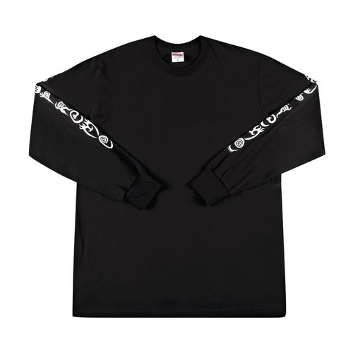 Supreme Clayton Patterson Long-Sleeve Tee - SS21T31 BLACK