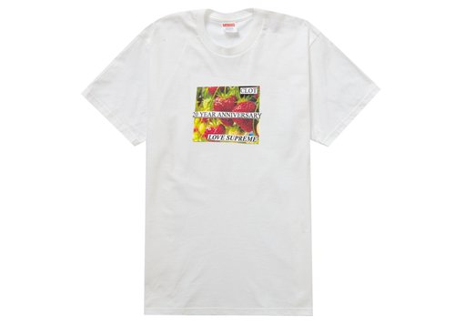 Supreme CLOT 20th Anniversary Tee Shirt - White