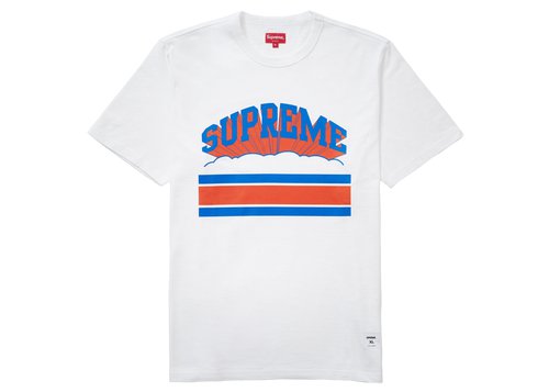 Supreme Cloud Arc Tee Shirt - White