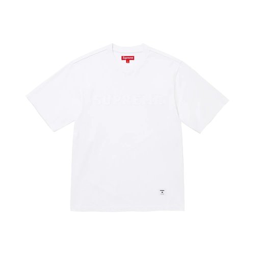 Supreme Collegiate Appliqué Short-Sleeve Top - FW25KN77 WHITE