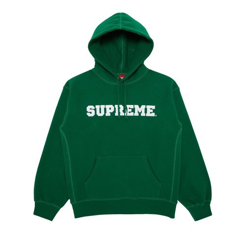 Supreme Collegiate Hooded Sweatshirt - SS24SW19 DARK GREEN