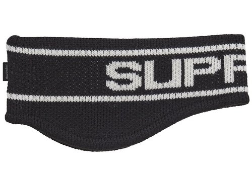 Supreme Contrast Logo Headband 'Navy' - FW25BN50 NAVY | Solesense