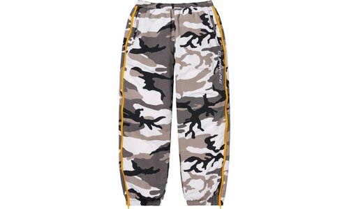 Supreme Contrast Zip Warm Up Pant - SU25648