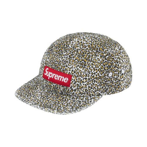Supreme Corduroy Camp Cap 'Leopard' - FW25H103 LEOPARD | Solesense