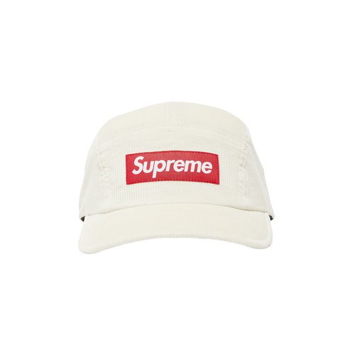 Supreme Corduroy Camp Cap 'White' - FW22H100 WHITE | Solesense