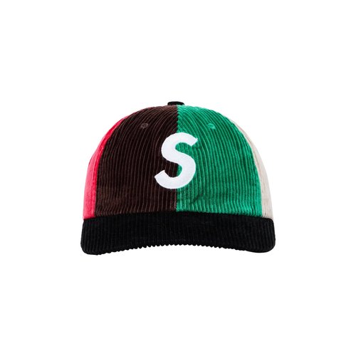 Supreme Corduroy S Logo 6-Panel | Multi-Color | Size Onesize - FW24H81 MULTICOLOR