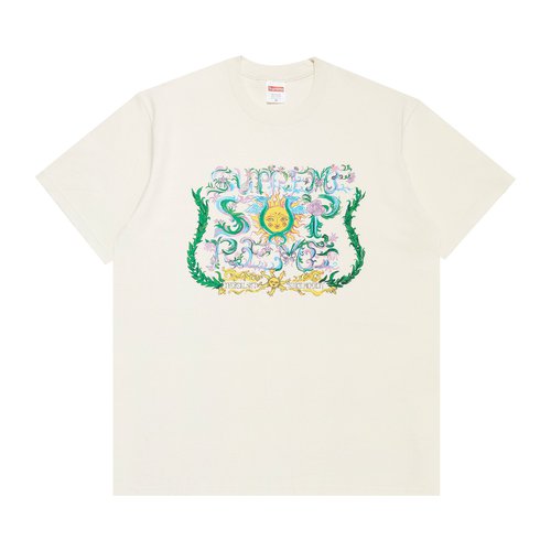 Supreme Crest Tee - SS21T23 NATURAL