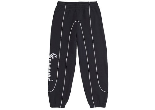 Supreme Curve Piping Sweatpant - Black