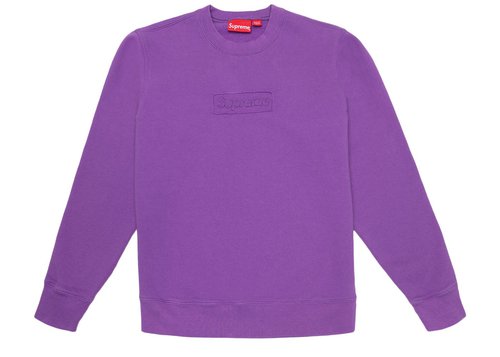 Supreme Cutout Logo Crewneck  