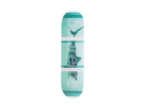 Supreme Damien Hirst Shark Skateboard Deck - Multicolor