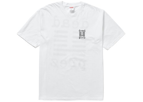 Supreme dead prez Tee Shirt - White
