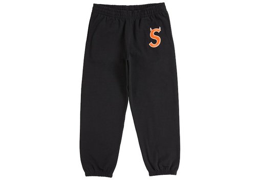 Supreme Devil S Logo Sweatpant - Black