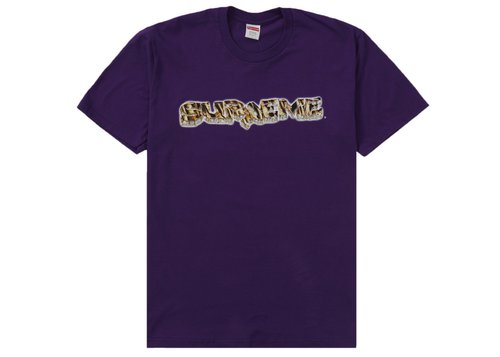 Supreme Diamond Tee Shirt - Purple