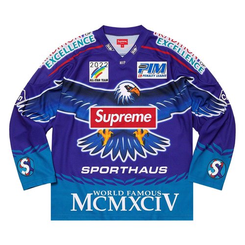 Supreme Gremlins Hockey Jersey 'White' - FW22KN32 WHITE