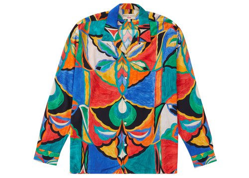 Supreme Emilio Pucci Long Sleeve Shirt - Multicolor