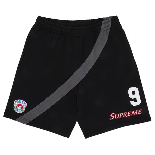 Supreme Equipé Sweatshort | Size XL - SS24SH33 BLACK