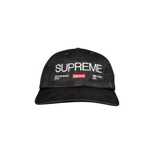 Supreme Est. 1994 6-Panel - FW21H131 BLACK