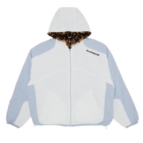 Supreme Faux Fur Reversible Hooded Track Jacket - SS25J67 WHITE