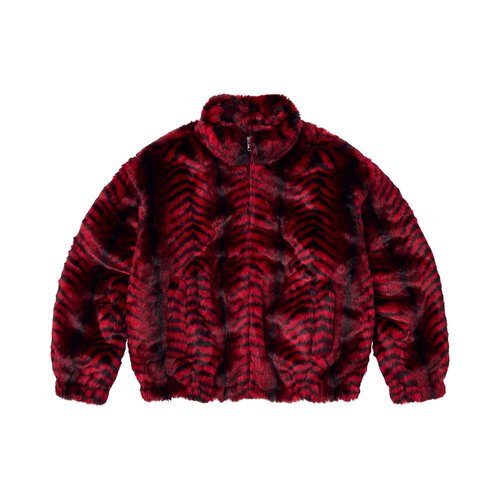 Supreme Faux Fur Windstopper Bomber Jacket - SS26J49 RED