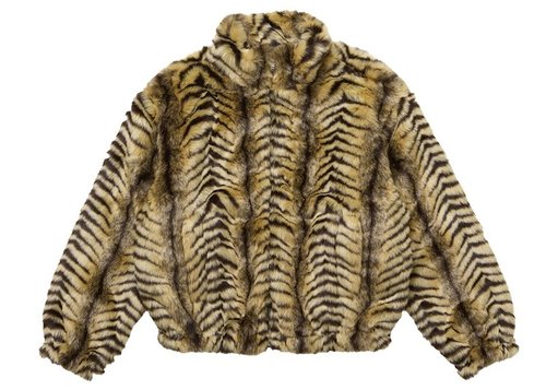 Supreme Faux Fur WINDSTOPPER Bomber Jacket - Tan