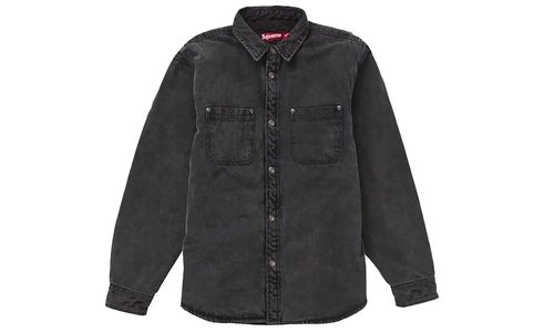 Supreme Faux Shearling Lined Work Shirt - SU25958