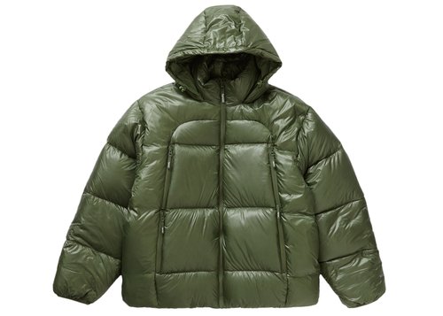 Supreme Featherweight Down Puffer Jacket - Olive