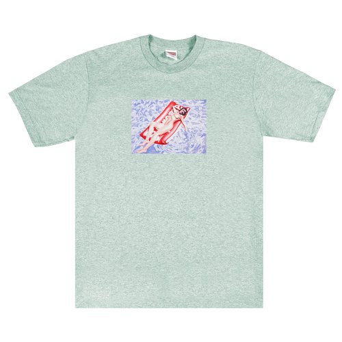Supreme Float Tee - SS22T73 HEATHER BLUE